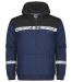 7104 HOODJACKET 1/2 ZIP
7104 HOODJACKET 1/2 ZIP 9910-VIZ Navy/black