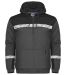 7104 HOODJACKET 1/2 ZIP
7104 HOODJACKET 1/2 ZIP 9910-VIZ Grey/black