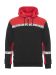 7104 HOODJACKET 1/2 ZIP
7104 HOODJACKET 1/2 ZIP 9910-VIZ Black/red