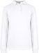 ORGANIC L/S POLO GOTS (D) White