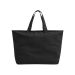 Oversized Heavy Duty Canvas Tote Bag Black