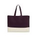 EarthAware® Organic Contrast Shopper Oxblood/Natural
