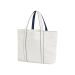 Courtside Large Tote soft white-french navy