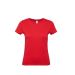 Women T-shirt Hashtag E150 Red