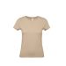 Women T-shirt Hashtag E150 Sand