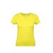 Women T-shirt Hashtag E150 Solar Yellow