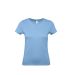 Women T-shirt Hashtag E150 Sky Blue