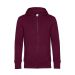 KING Zipped Hood Dark Cherry