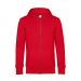 KING Zipped Hood Red