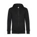 KING Zipped Hood Black Pure