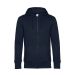 KING Zipped Hood Navy Blue