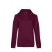 QUEEN Hooded /women Dark Cherry