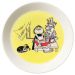 Moomin plate 19cm Misabel yellow