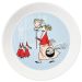 Moomin plate 19cm Fillyjonk grey