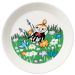 Moomin plate 19cm Little My and Meadow