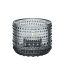 Iittala Kastehelmi Tealight candleholder 64mm Grey