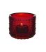 Iittala Kastehelmi Tealight candleholder 64mm Cranberry