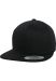 Organic Cotton Snapback Black