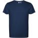 Estoril short sleeve kids t-shirt Navy Blue