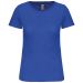Ladies' Bio150IC Crew Neck T-Shirt Light Royal Blue