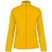 Maureen - Ladies' Full Zip Microfleece Jacket Yellow