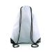 Drawstring Backpack White