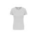 Ladies Short Sleeve Sports T-shirt White