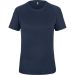 Ladies Short Sleeve Sports T-shirt Sporty Navy