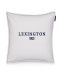 ICONS LEXINGTON LOGO VELVET PILLOW COVER