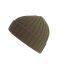 Green beanie Shore Oliven