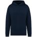 Unisex Oversized Hooded Sweatshirt Navy Blue