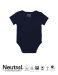 Neutral Babies Short Sleeve Bodystocking Navy