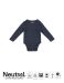 Neutral Babies Long Sleeve Bodystocking Navy