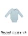 Neutral Babies Long Sleeve Bodystocking Light Blue