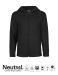 Neutral Kids Hoodie w. Zip Black