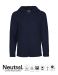 Neutral Kids Hoodie w. Zip Navy