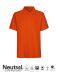 Neutral Mens Classic Polo Orange