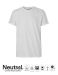 Neutral Mens Roll Up Sleeve T-shirt Ash Grey
