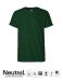 Neutral Mens Roll Up Sleeve T-shirt Bottle Green