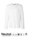 Neutral Mens Long Sleeve T-shirt White
