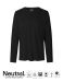 Neutral Mens Long Sleeve T-shirt Black