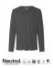 Neutral Mens Long Sleeve T-shirt Charcoal