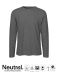 Neutral Mens Long Sleeve T-shirt Dark Heather
