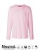 Neutral Mens Long Sleeve T-shirt Light Pink