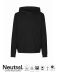 Neutral Unisex Jersey Hoodie Black