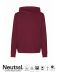 Neutral Unisex Jersey Hoodie Bordeaux