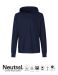 Neutral Unisex Jersey Hoodie w. Zip Navy