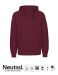 Neutral Mens Hoodie Bordeaux