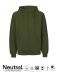 Neutral Mens Hoodie w. Zip Military