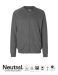 Neutral Unisex Jacket w. Zip Dark Heather